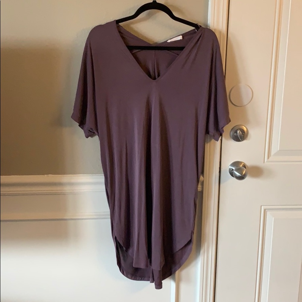 Purple dress